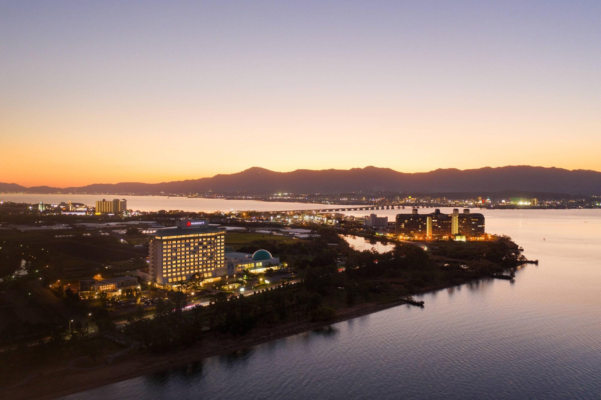 Lake Biwa Marriott Hotel Moriyama Ngoại thất bức ảnh